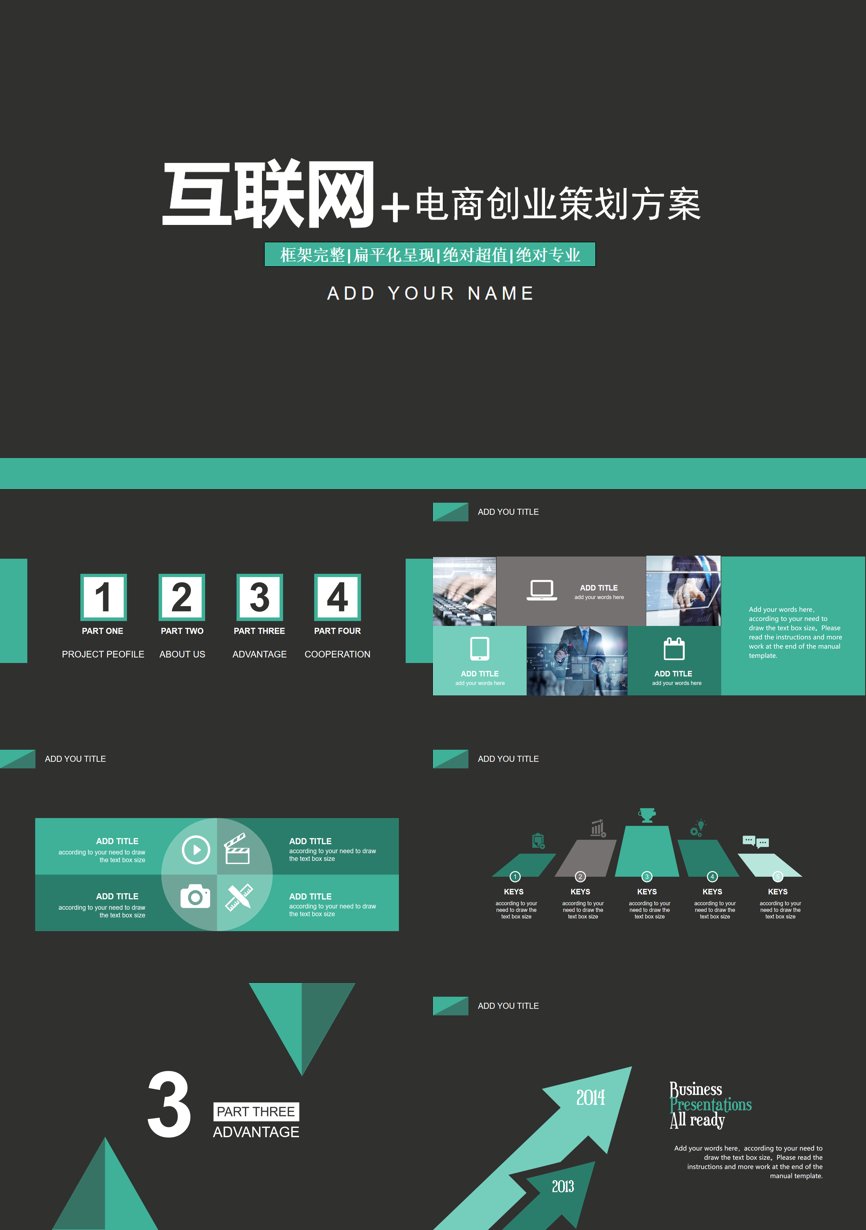 商业计划书(94)商业计划书PPT模板