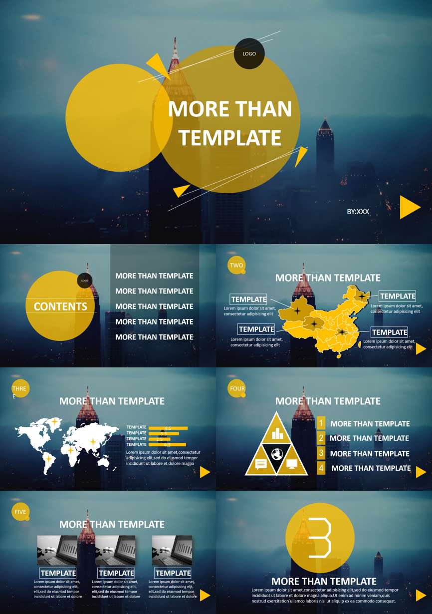 2通用模板PPT模板