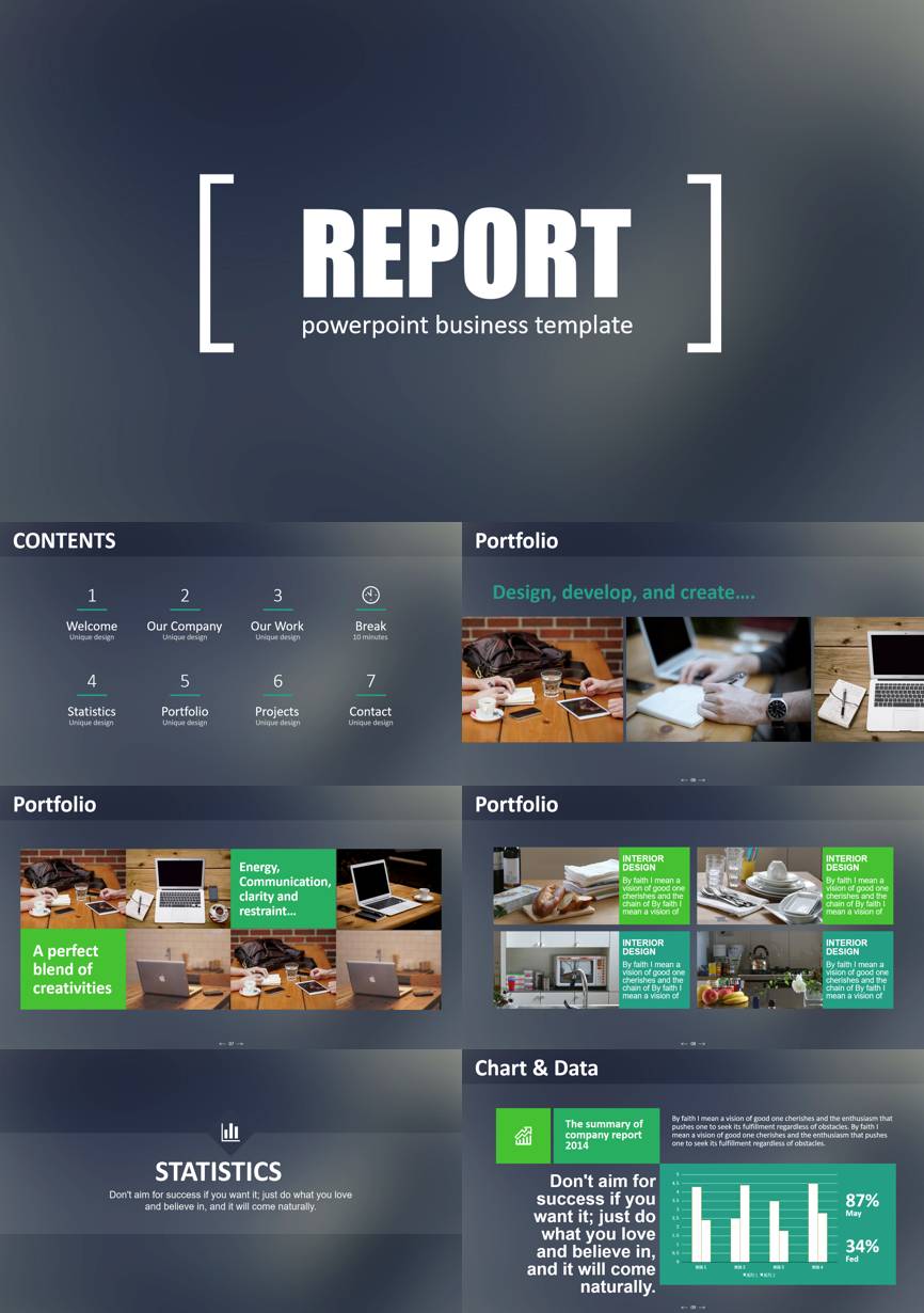 49通用模板PPT模板