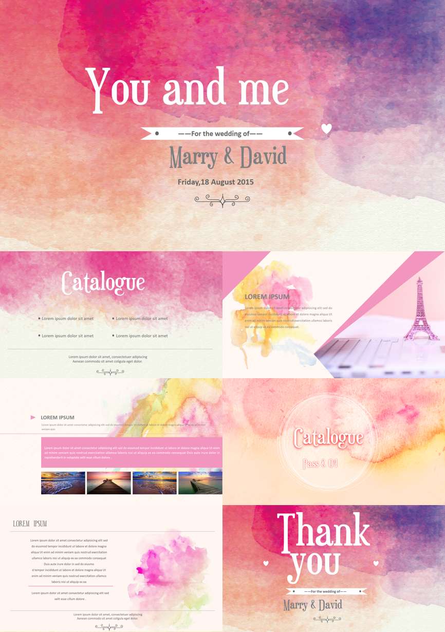 56通用模板PPT模板