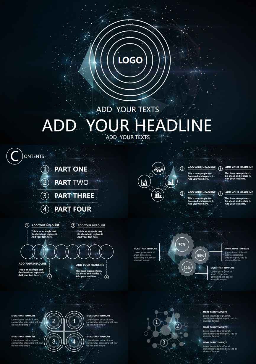 78通用模板PPT模板