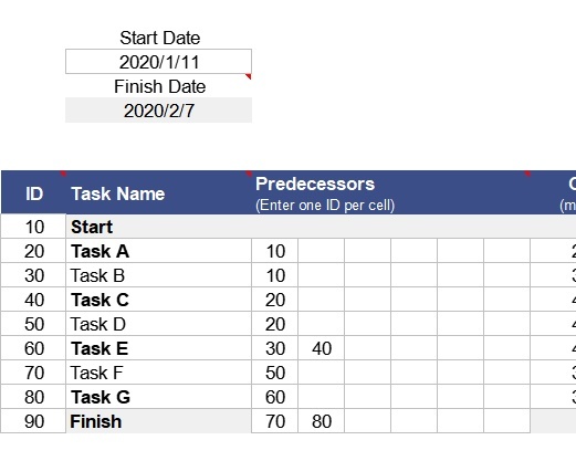 甘特图101甘特图excel模板