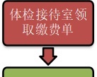 健康体检流程图行政人事excel模板